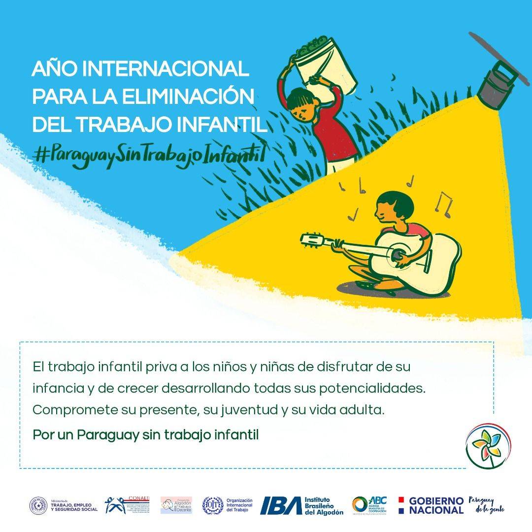 El trabajo infantil priva a los niños y niñas de disfrutar de su infancia y de crecer desarrollando todas sus potencialidades. Compromete su presente, su juventud y su vida adulta.