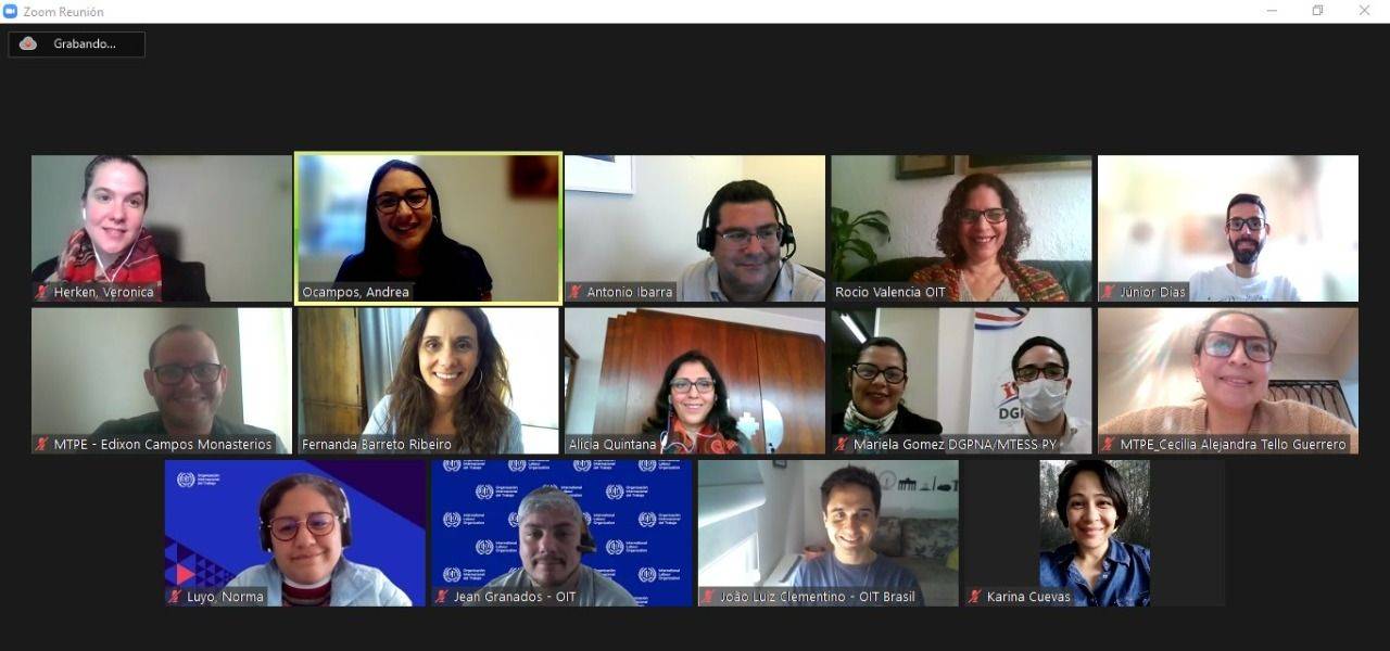 Realizan reunión virtual de “Buenas prácticas” para implementación del Monitora 8.7 en Paraguay y Perú