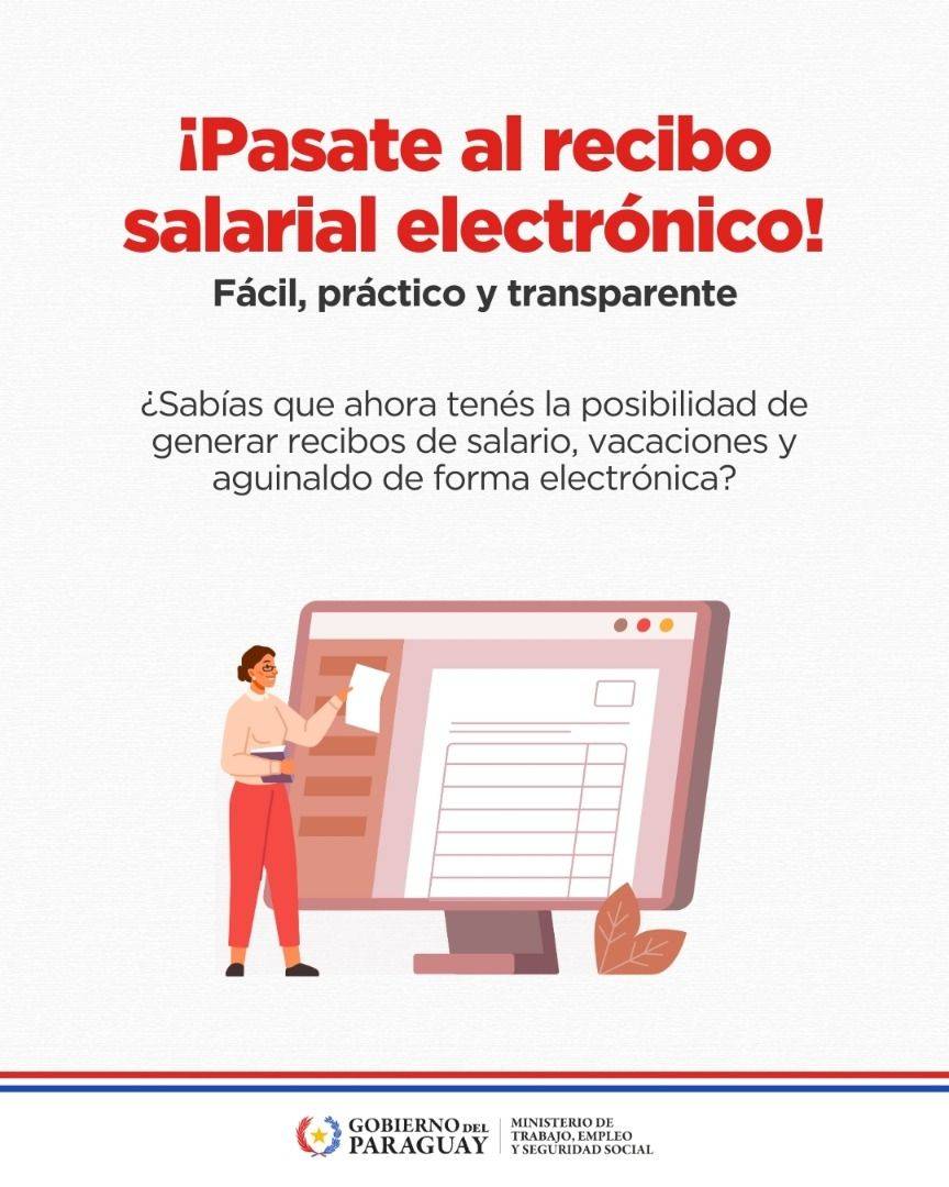 ​MTESS habilita sistema para comunicar liquidaciones salariales e implementa recibos electrónicos