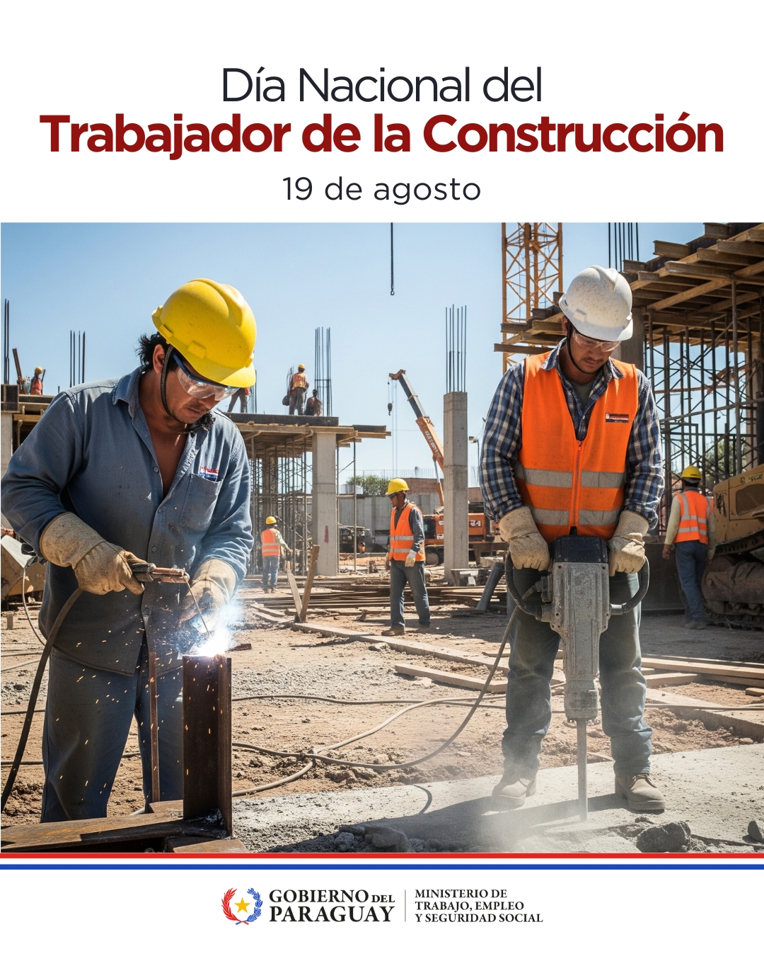 Día del Trabajador de la Construcción: llamado a fortalecer la cultura de la prevención