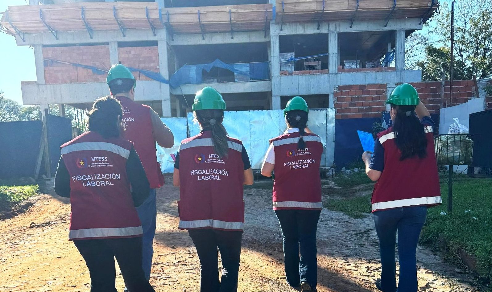 Fiscalización de las condiciones laborales y de seguridad en obra de construcción