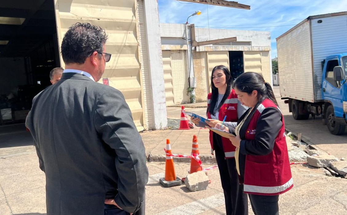 Ministerio de Trabajo investiga accidente laboral en el Aeropuerto Silvio Pettirossi