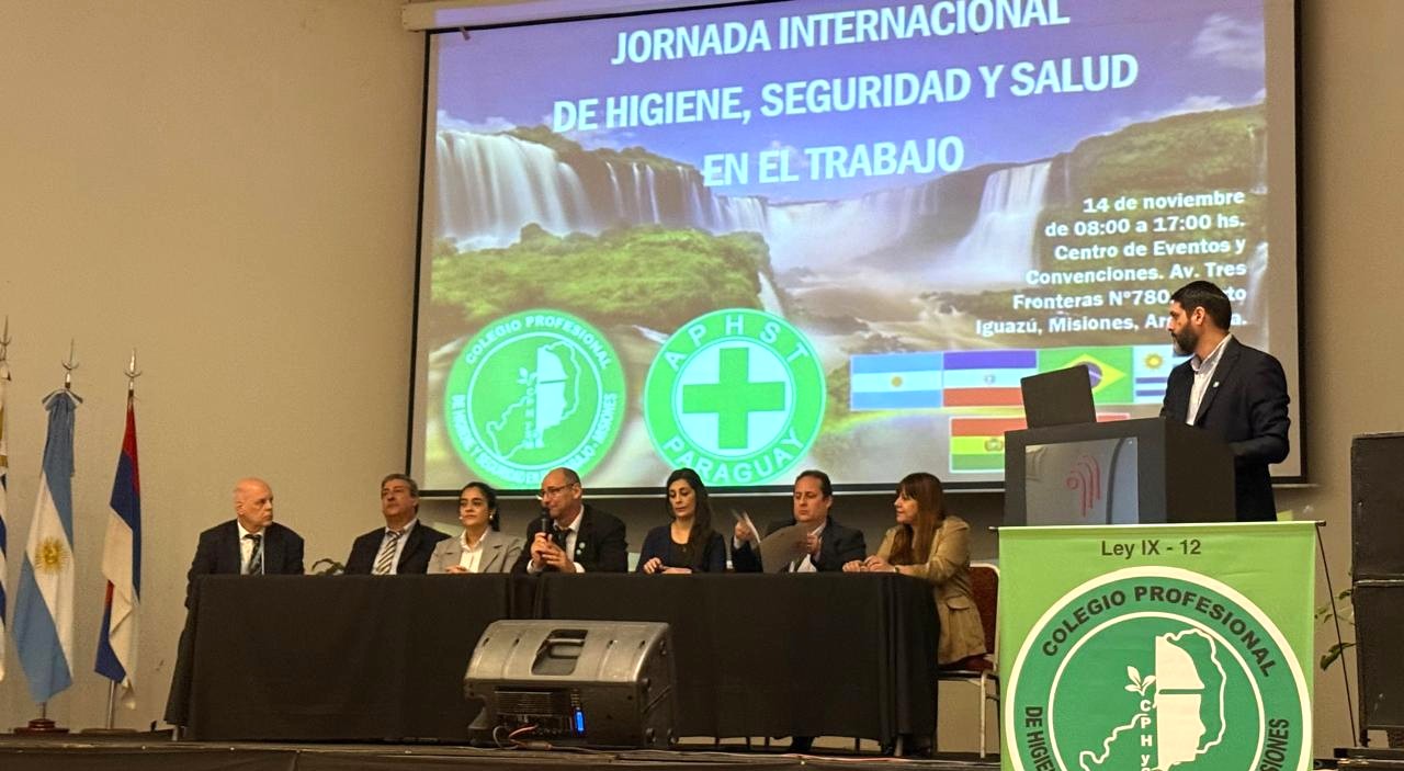 Ministerio de Trabajo presente en la primera jornada internacional sobre higiene, salud y seguridad laboral
