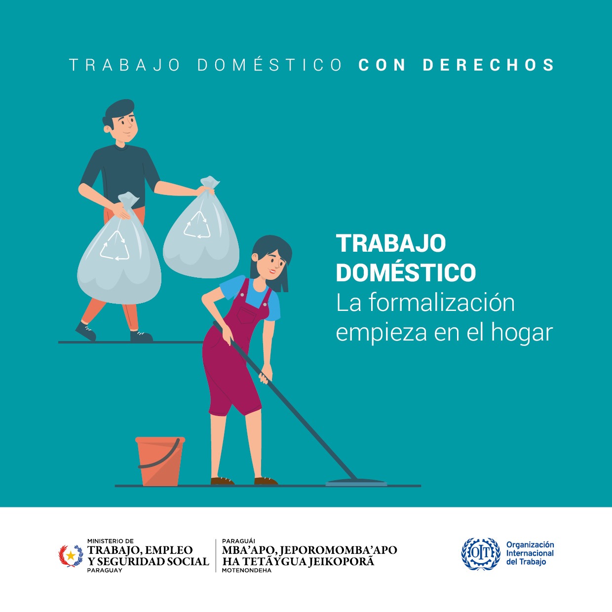 Paraguay registra más de 212.000 mujeres trabajadoras de hogar